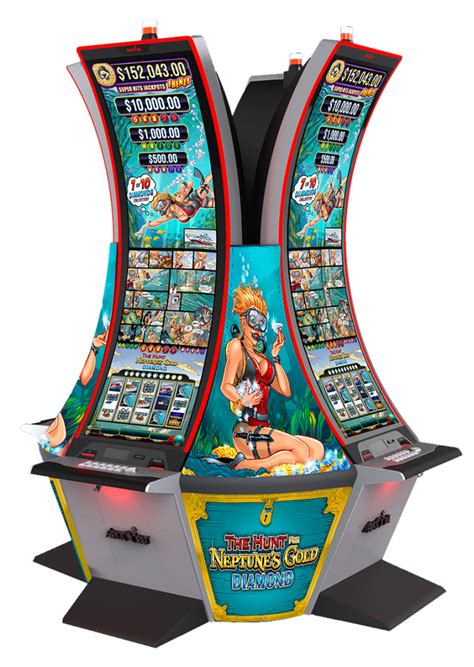 Aristocrat Gaming presents Hunt For Neptune's Gold Diamond, .